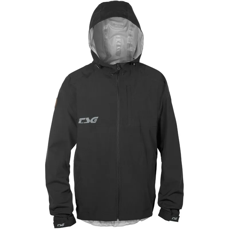 Zertifiziert TSG Drop Regenjacke Herren - black