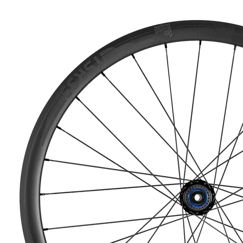 Tune TSR35 Disc Hinterrad - 28" ClimbHill CL Standard Lager Clincher Centerlock 12x142mm - 24-Loch - Campagnolo ED 3T - schwarz Schneller Versand