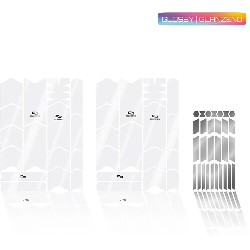Unleazhed BPK01 Rahmenschutzfolie für Kinderfahrräder - clear glossy Günstig