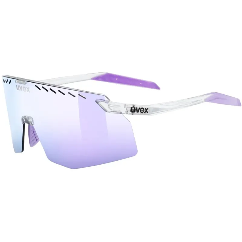 Markenware Uvex pace stage Brille - clear/mirror pink
