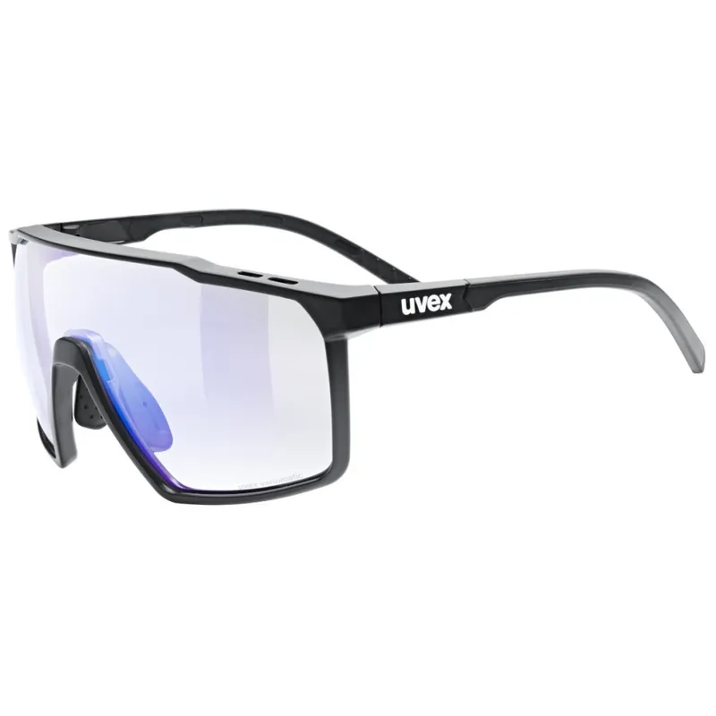 Uvex mtn perform small V Brille - black matt/litemirror blue variomatic Wochenendangebot
