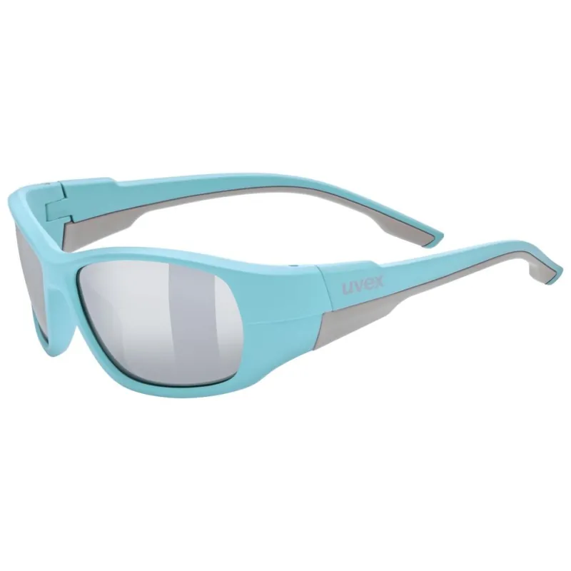 Markenprodukt Uvex sportstyle 514 Kinderbrille - lightblue matt/mirror silver