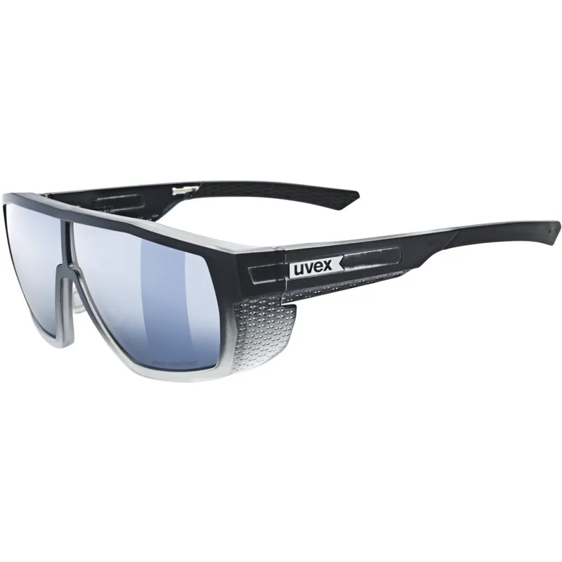Sale Uvex mtn style CV Brille - black matt fade/colorvision mirror silver