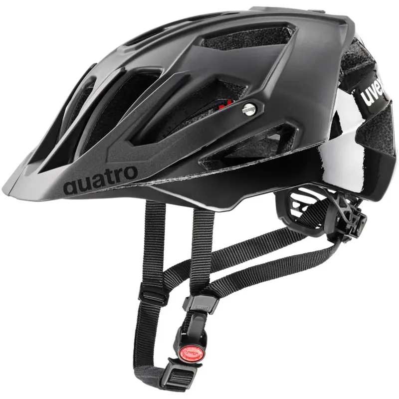 Uvex quatro cc Fahrradhelm - all black matt Meistverkauft