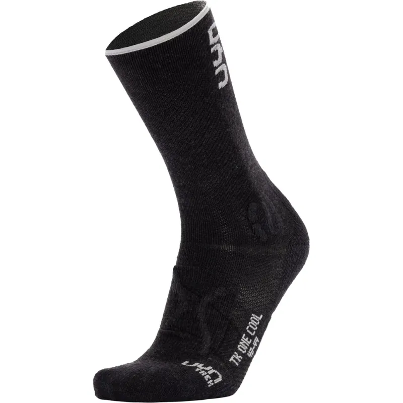 UYN Trekking One Cool Socken Herren - Anthracite/Silver Ausverkauf