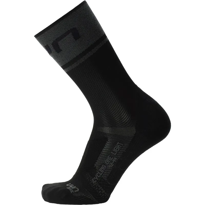 Direktkauf UYN Cycling One Light Socken Herren - Black/Anthracite