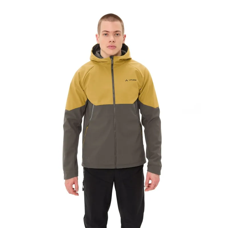 Billig Vaude Qimsa Softshell Jacke Herren - savanna