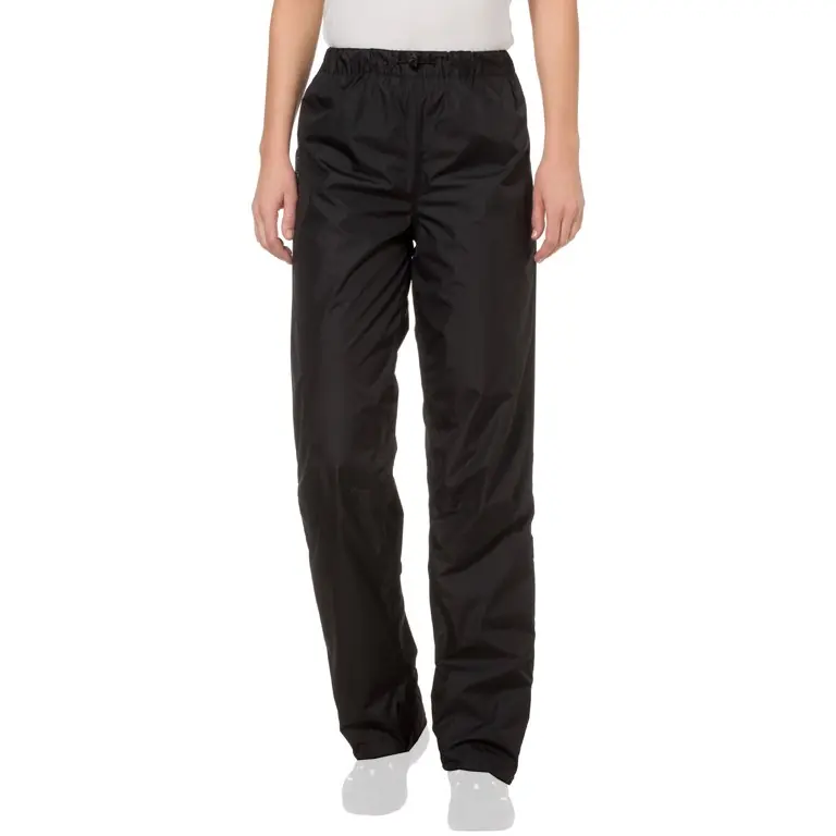 Rabatt Vaude Fluid Regenhose Damen - Regular - schwarz
