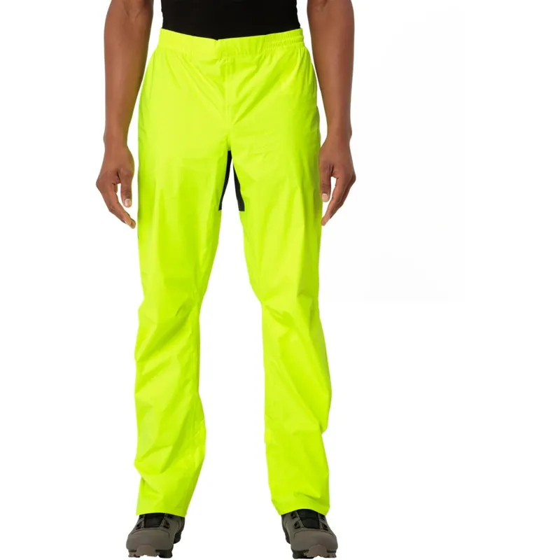 Vaude Drop II Regenhose Herren - Regular - neon yellow/neon yellow Sonderangebot