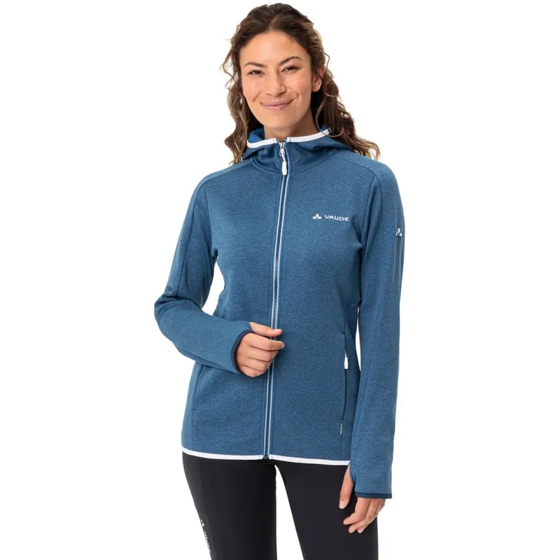Begrenztes Angebot Vaude Valsorda Fleece Kapuzenjacke Damen - ultramarine