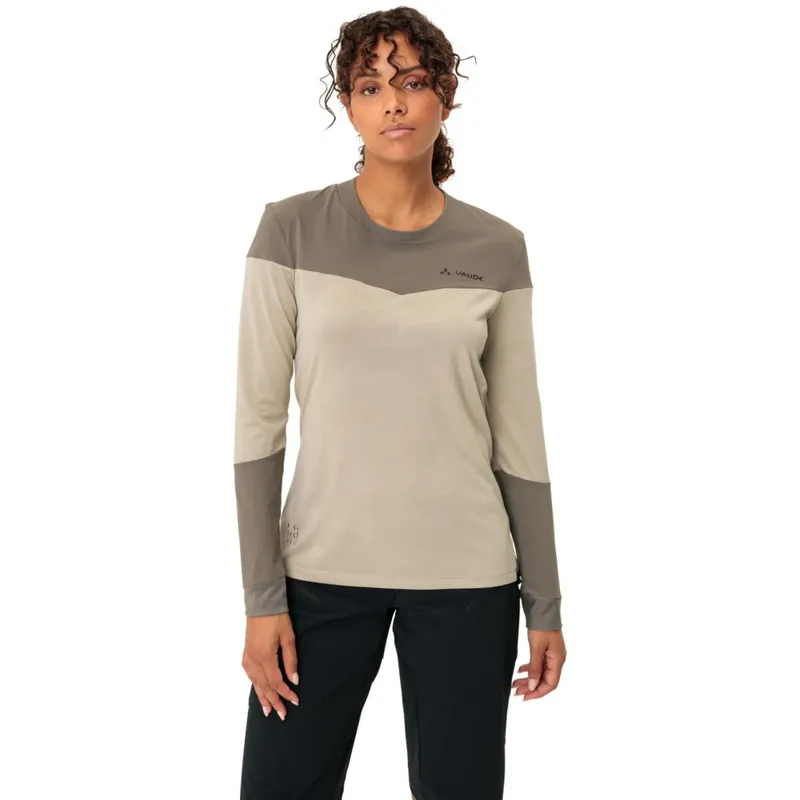 Garantierte Lieferung Vaude Moab PRO Langarmshirt Damen - linen