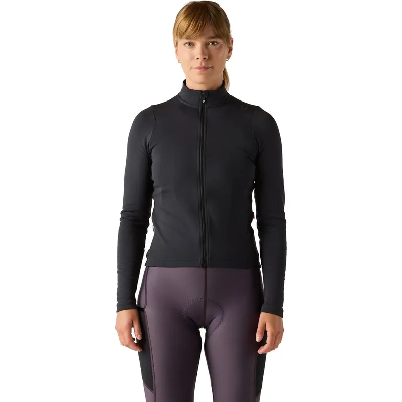 Günstig Velocio Luxe Thermal Langarmtrikot Damen - Schwarz