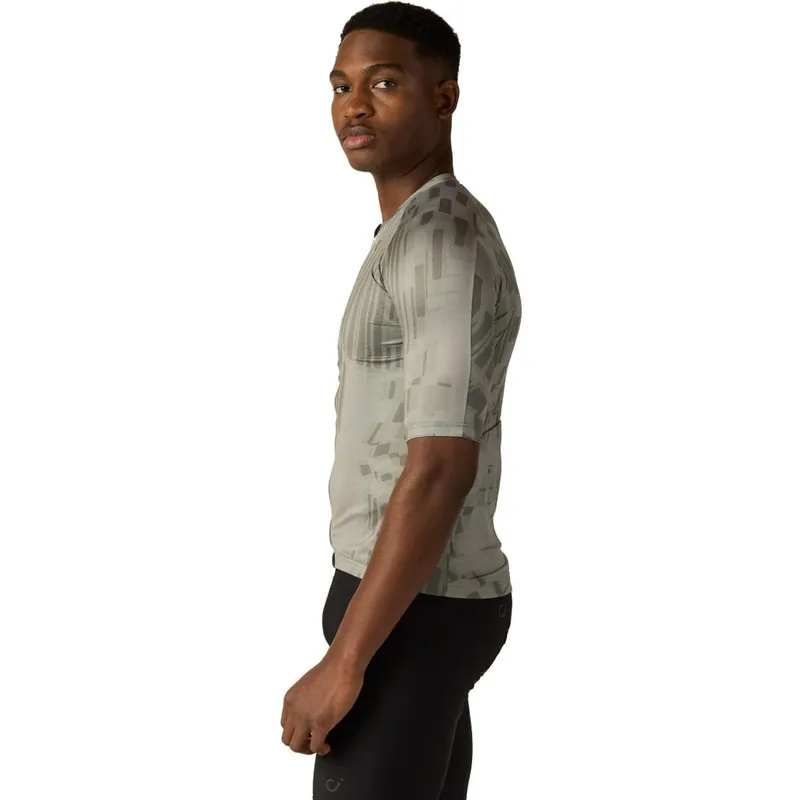Ausverkauf Velocio One SE Radtrikot Herren - Woven Deep Lichen
