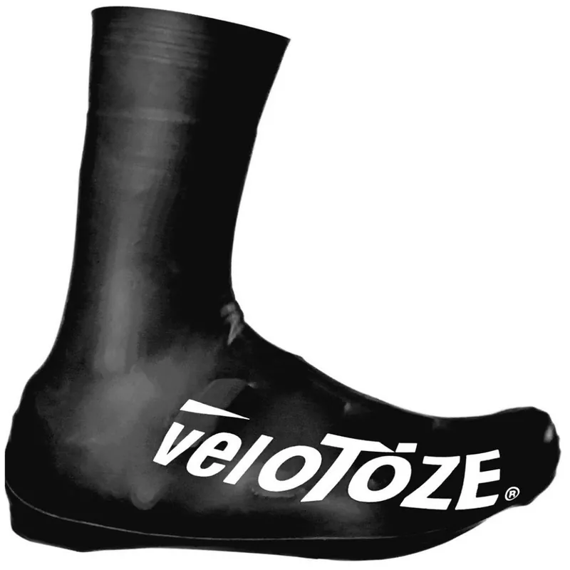 Markenware veloToze Road 2.0 Hohe Überschuhe - Schwarz