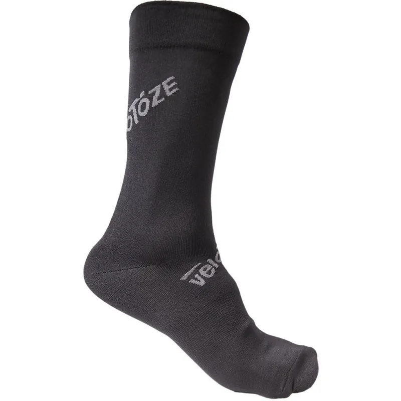 Markenprodukt veloToze Lightweight Fahrradsocken - Black