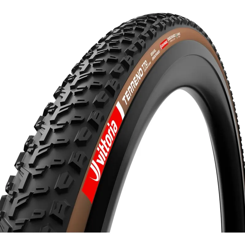 Must-Have Vittoria Terreno T70 Coarse Loose Gravel Faltreifen - Endurance - 45-622 skinwall