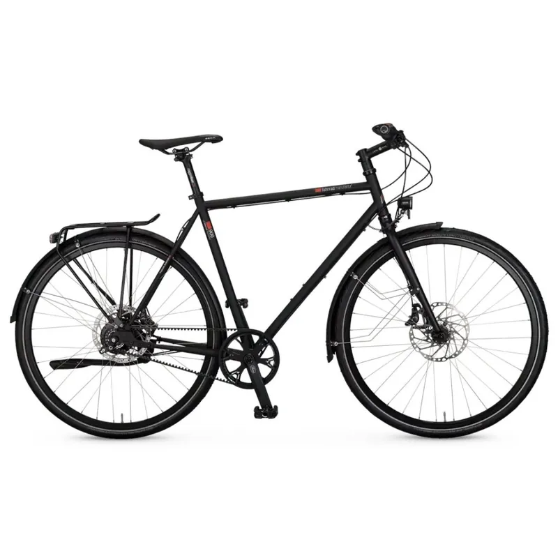 vsf fahrradmanufaktur T-900 Disc Rohloff - Herren Trekkingrad mit Riemenantrieb - 2026 - ebony matt Echt
