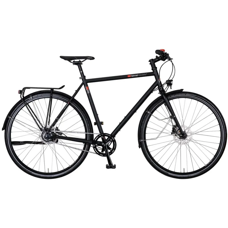 vsf fahrradmanufaktur T-500 Disc Alfine - Herren Trekkingrad - 2026 - ebony matt Mega-Angebot