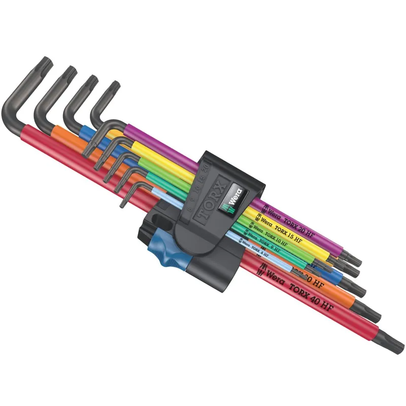 Wera 967/9 TX XL Multicolour HF 1 - Torx Winkelschlüsselsatz - 9 Teile Garantierte Lieferung