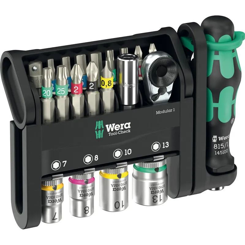 Wera Tool-Check Modular 1 Werkzeug-Set - 21 Teile Bestseller