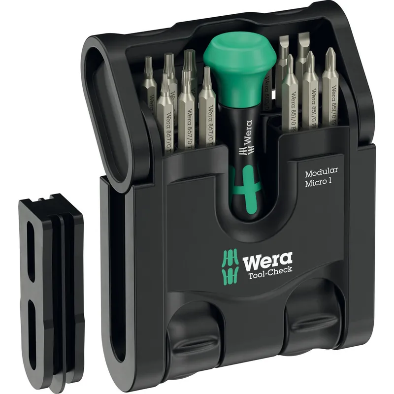 Wera Tool-Check Modular Micro 1 Werkzeug-Set - 21 Teile Neu