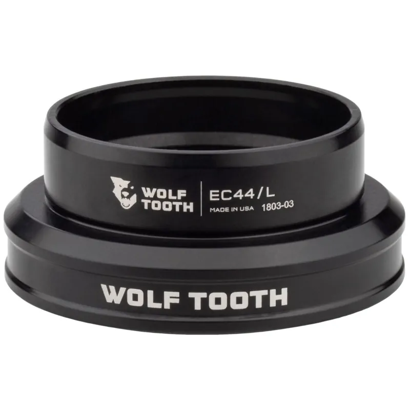 Wolf Tooth Premium Steuersatz - Unterteil 1.5" EC44/40 - schwarz Mega-Angebot