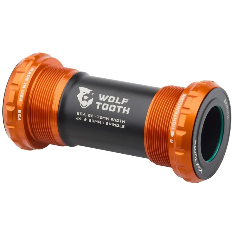 Finale Aktion Wolf Tooth Innenlager - BSA-68/73-24 - orange
