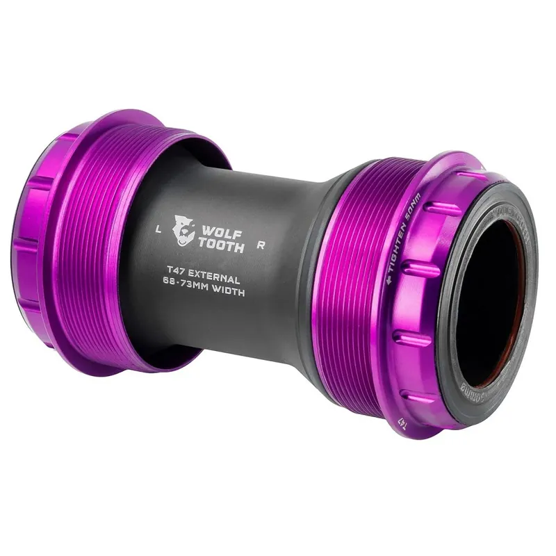 Wolf Tooth Innenlager - External T47-68/73-30 - ultraviolett lila Solange Der Vorrat Reicht