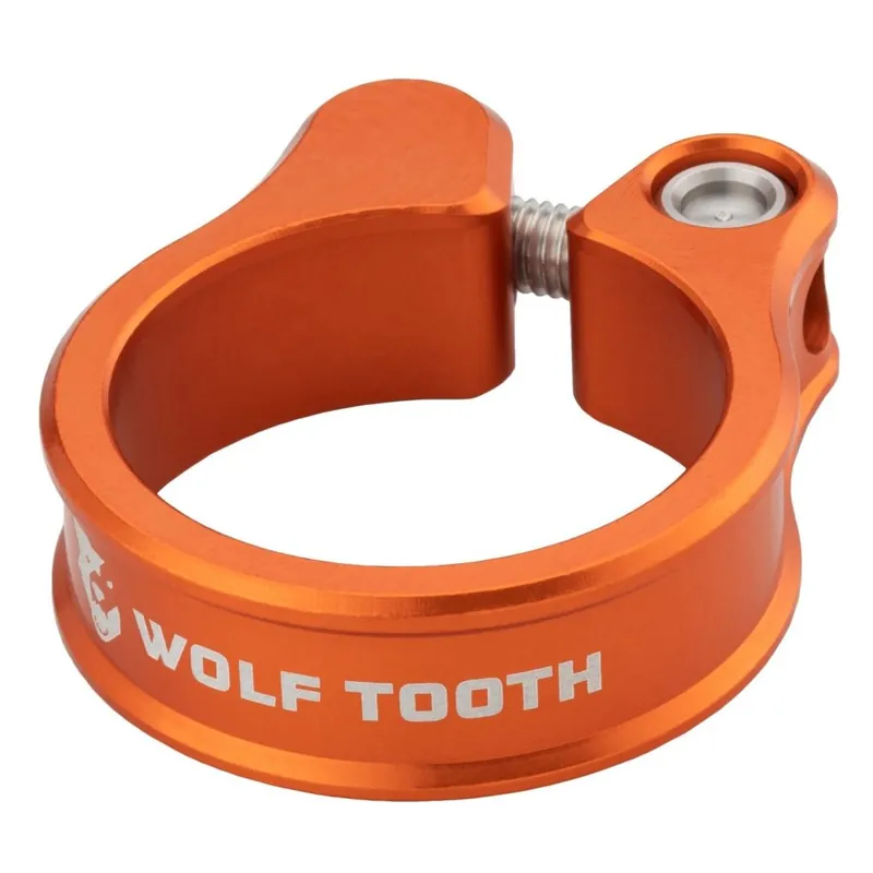 Ausverkauf Wolf Tooth Sattelklemme - 31.8mm - orange