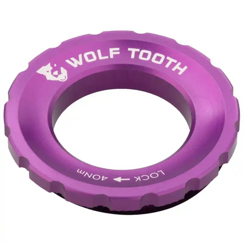 Mega-Angebot Wolf Tooth Centerlock Lockring - Außenverzahnung - ultraviolett