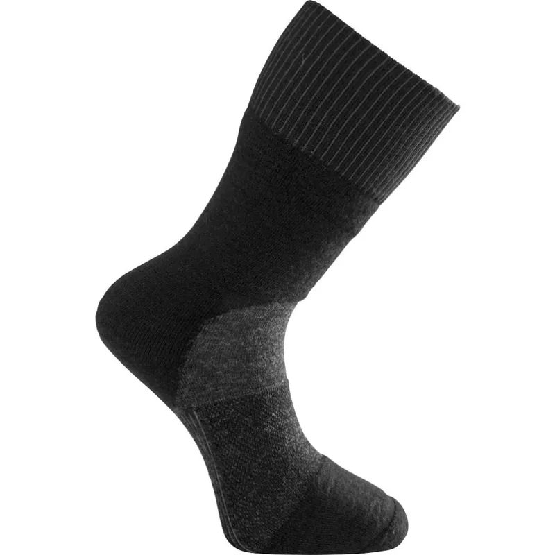 Woolpower Skilled Classic 400 Socken - black/dark grey Preisreduziert