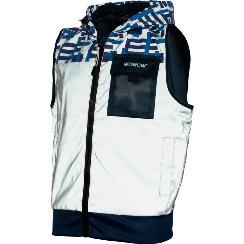 Neu WOWOW Yoho Full Reflective Sicherheitsweste Kinder - blau