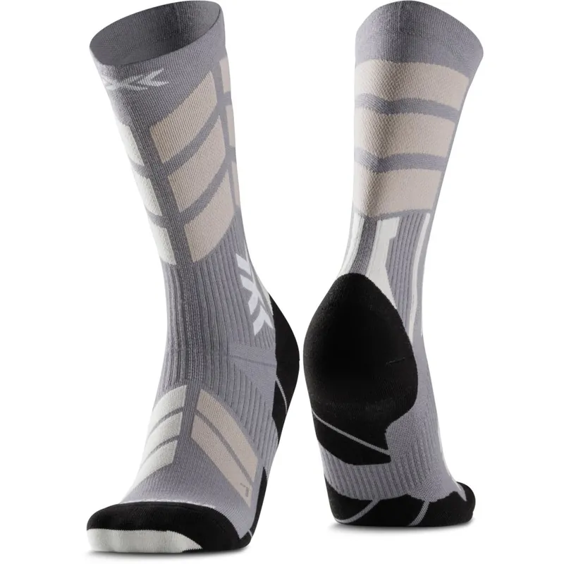 X-Socks X-Country Perform Merino Crew Socken - seal grey/light sand Mega-Angebot