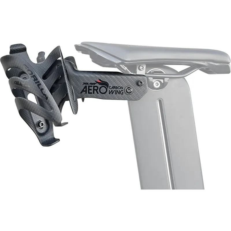 XLAB Aero Carbon Wing Gen 2 System - Gorilla Flaschenhalter - carbon matte Zertifiziert