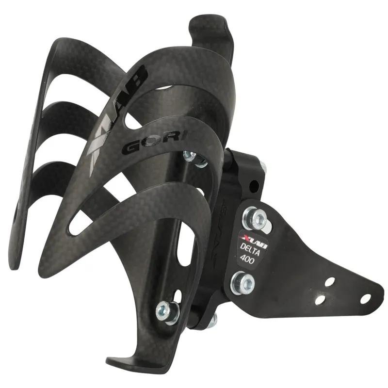 XLAB Delta 400 XT Adapter + Gorilla XT Carbon Flaschenhalter Knallerangebot