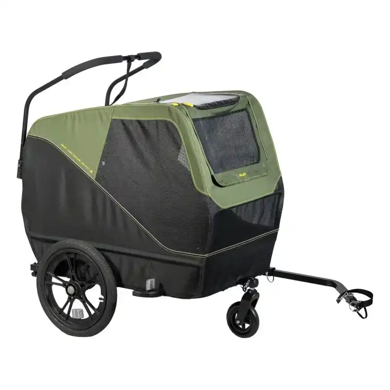 XLC Hundeanhänger Dog Large BS-C13 / BS-C12-L - moss green/lime/black Nur Heute