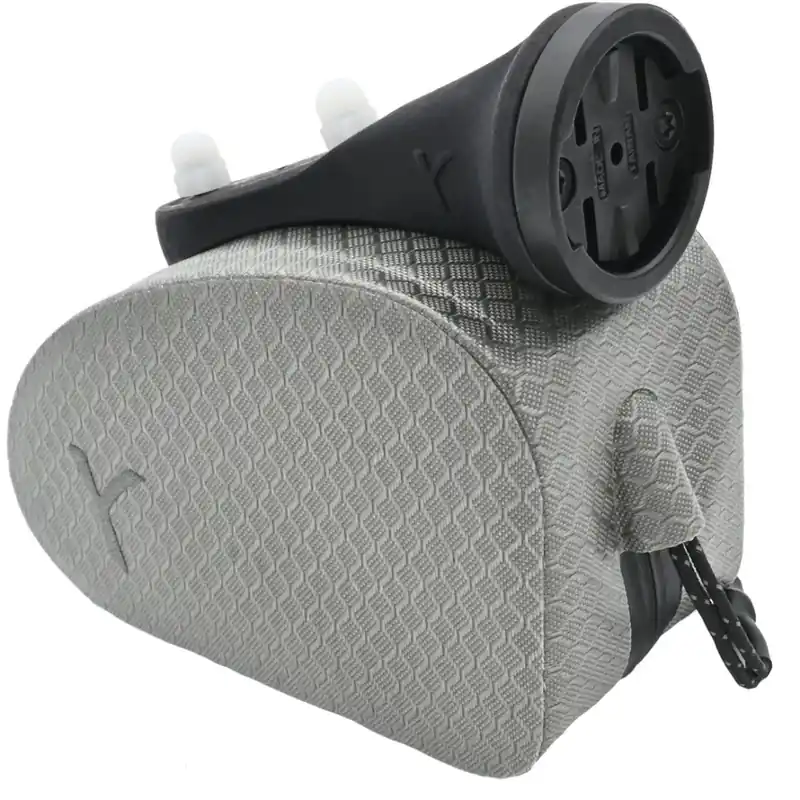 Y-Mount Satteltasche 0.2L + Garmin Adapter - Silbergrau Expressversand