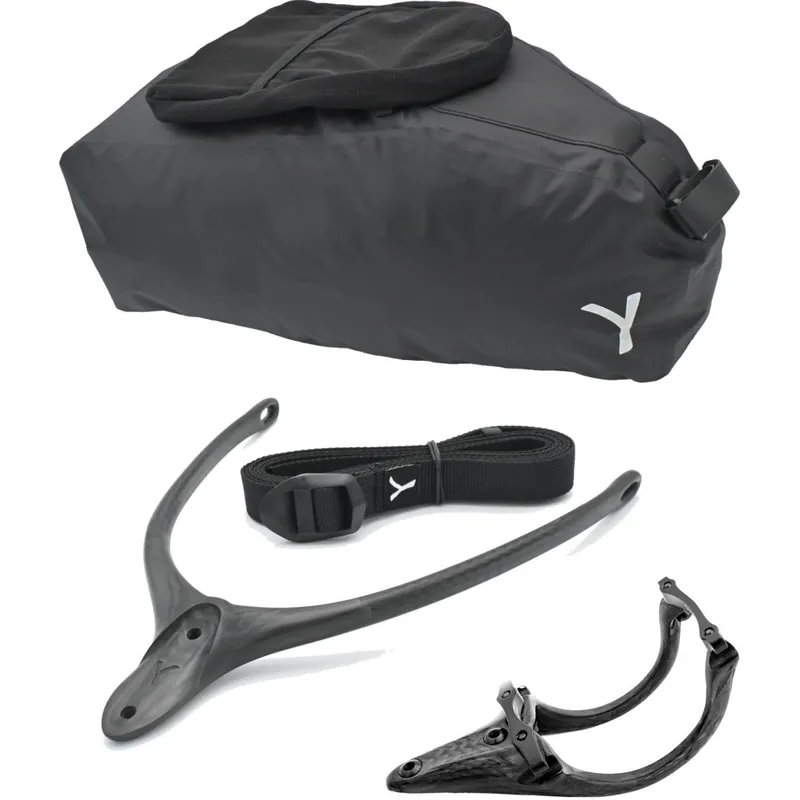 Y-Mount Bundle Stabilizer Fork + Satteltasche 10L race-line - 7x7 mm Neue Kollektion
