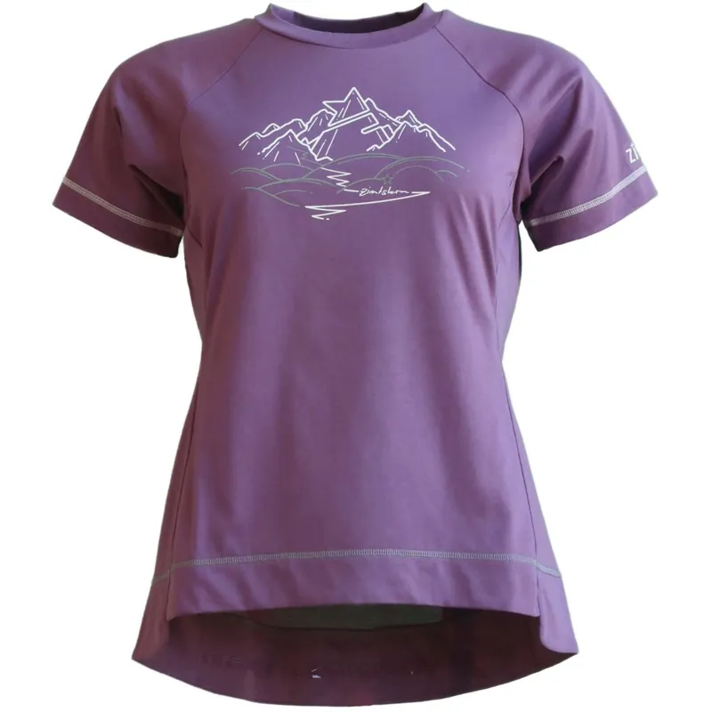 Top-Preis Zimtstern PureFlowz Eco Kurzarmtrikot Damen - Berry
