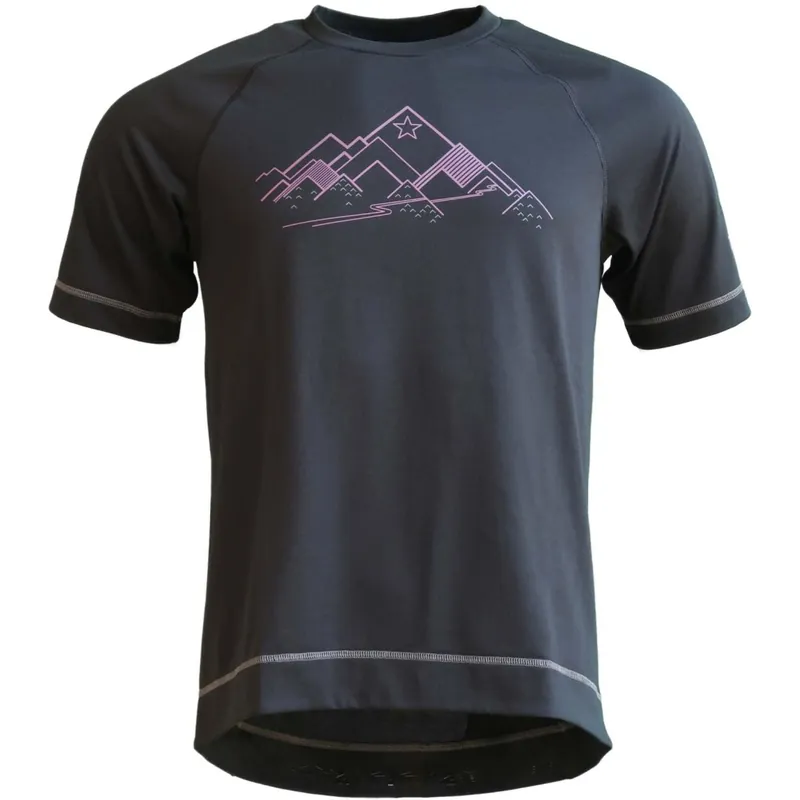 Zimtstern PureFlowz Eco Kurzarmshirt für Herren - Pirate Black Heißes Angebot