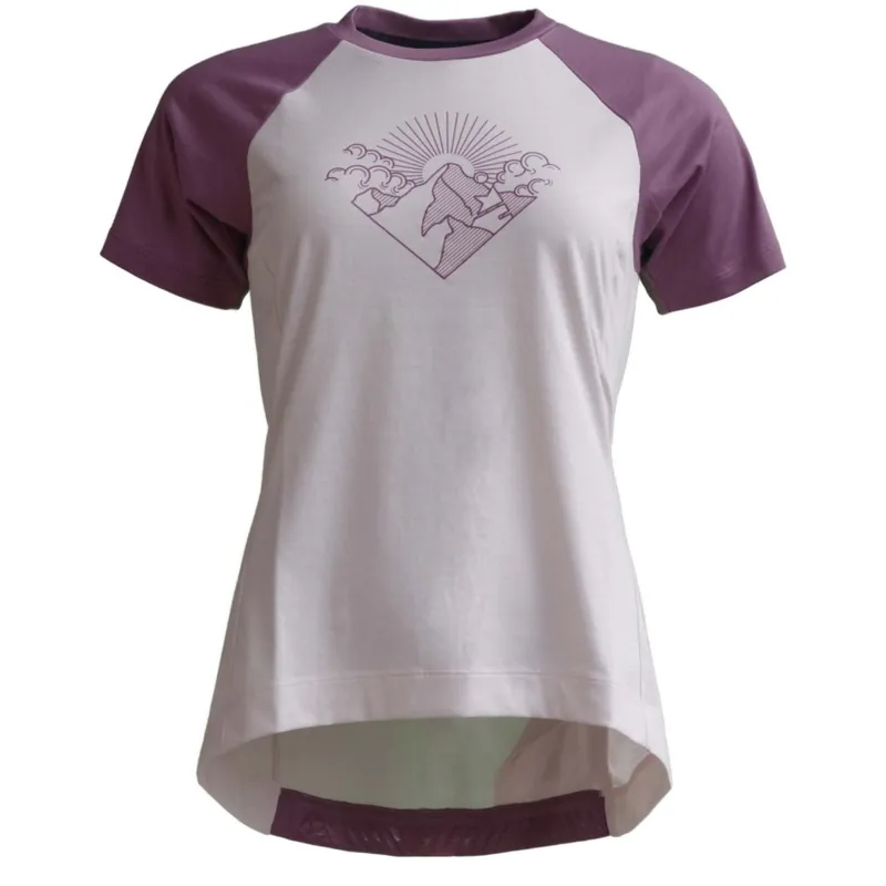 Zimtstern PureFlowz Kurzarm MTB-Trikot Damen - Lilac/Berry Schnäppchen