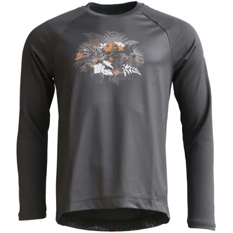 Zimtstern Braapz Langarm MTB-Trikot Herren - Pirate Black - M10344 Direkt Vom Hersteller
