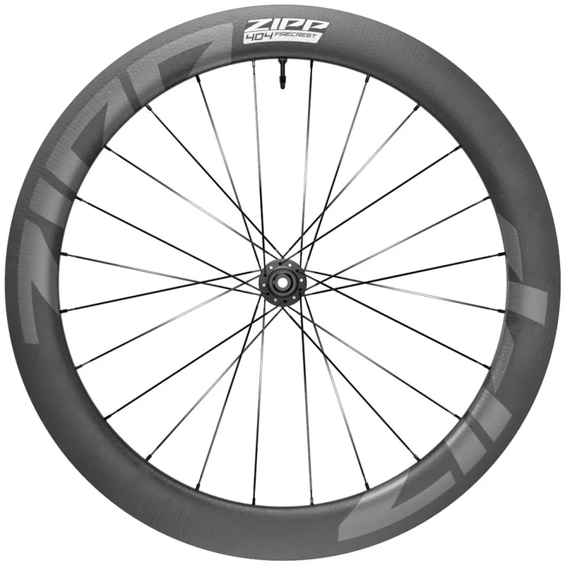 Sale ZIPP 404 Firecrest Carbon Vorderrad - Tubeless - Centerlock - 12x100mm - schwarz
