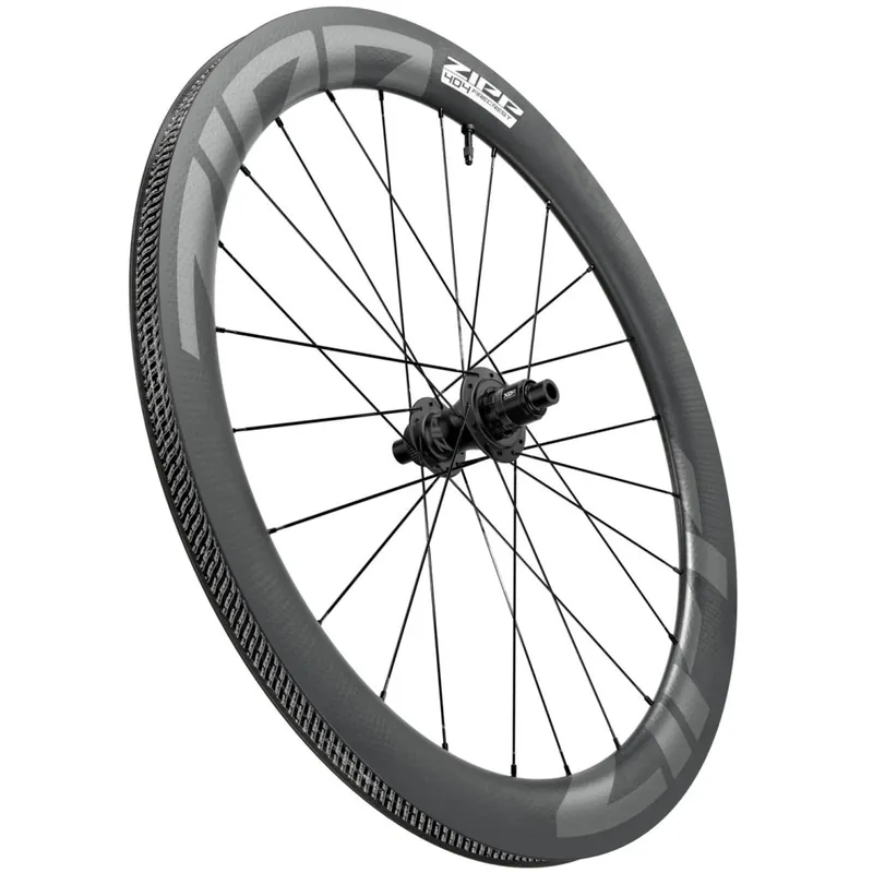 ZIPP 404 Firecrest Carbon Hinterrad - Tubeless - Centerlock - 12x142mm - schwarz Solange Der Vorrat Reicht