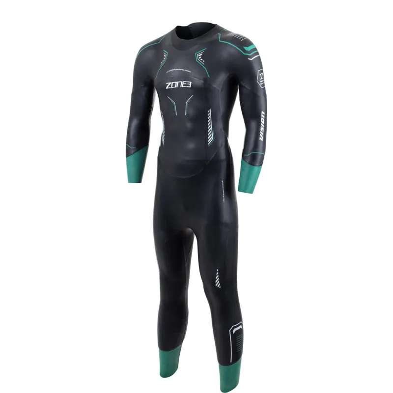 Zone3 Vision Neoprenanzug Herren - schwarz/forest green Expressversand