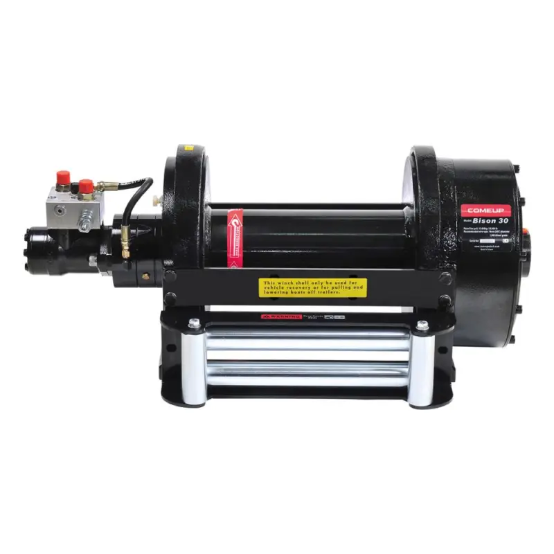 ComeUp Bison 30 BT, hydraulische Seilwinde Expressversand