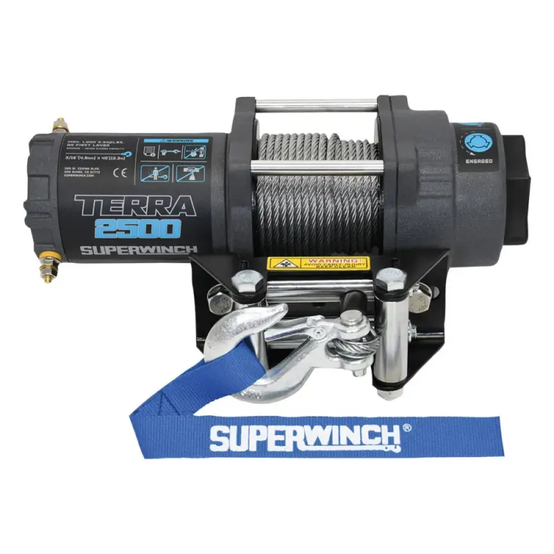 Superwinch Terra 2500, elektrische Seilwinde, 12V Ausverkauf