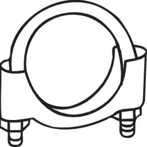 Schnäppchen BOSAL 250-250 - Klemmstück, Abgasanlage - Bosal M8 clamp