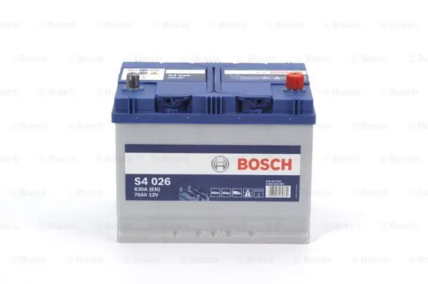BOSCH 0 092 S40 260 - Starterbatterie - 70Ah 630 A 12 V Preisreduziert
