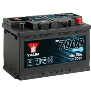 Rabatt YUASA YBX7096 - Starterbatterie - YBX7000 EFB Start Stop Plus Batteries 75Ah 700 A 12 V